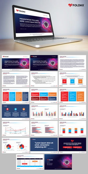 Diseño de PowerPoint por n2presents para Foldax | Diseño: #33297388
