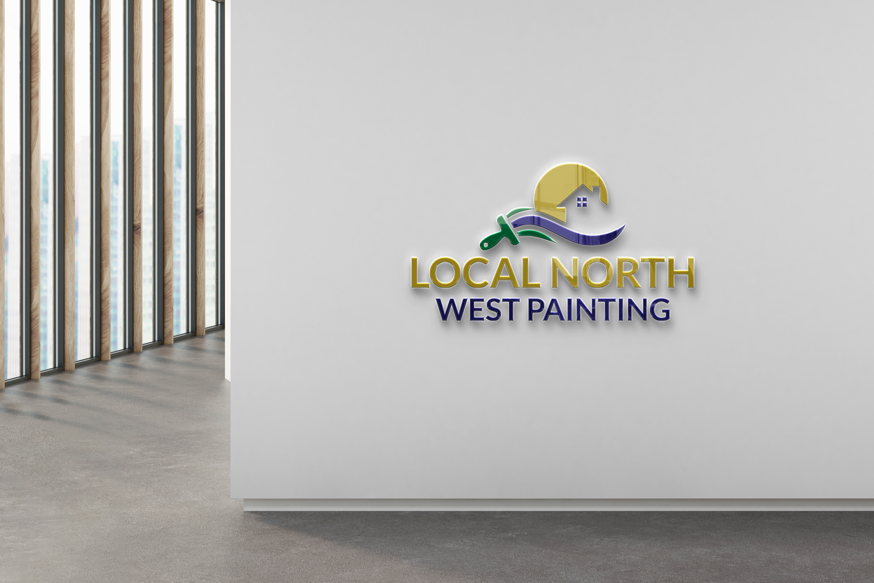 Diseño de Logo por Razaq para Local North West Painting | Diseño #33300456