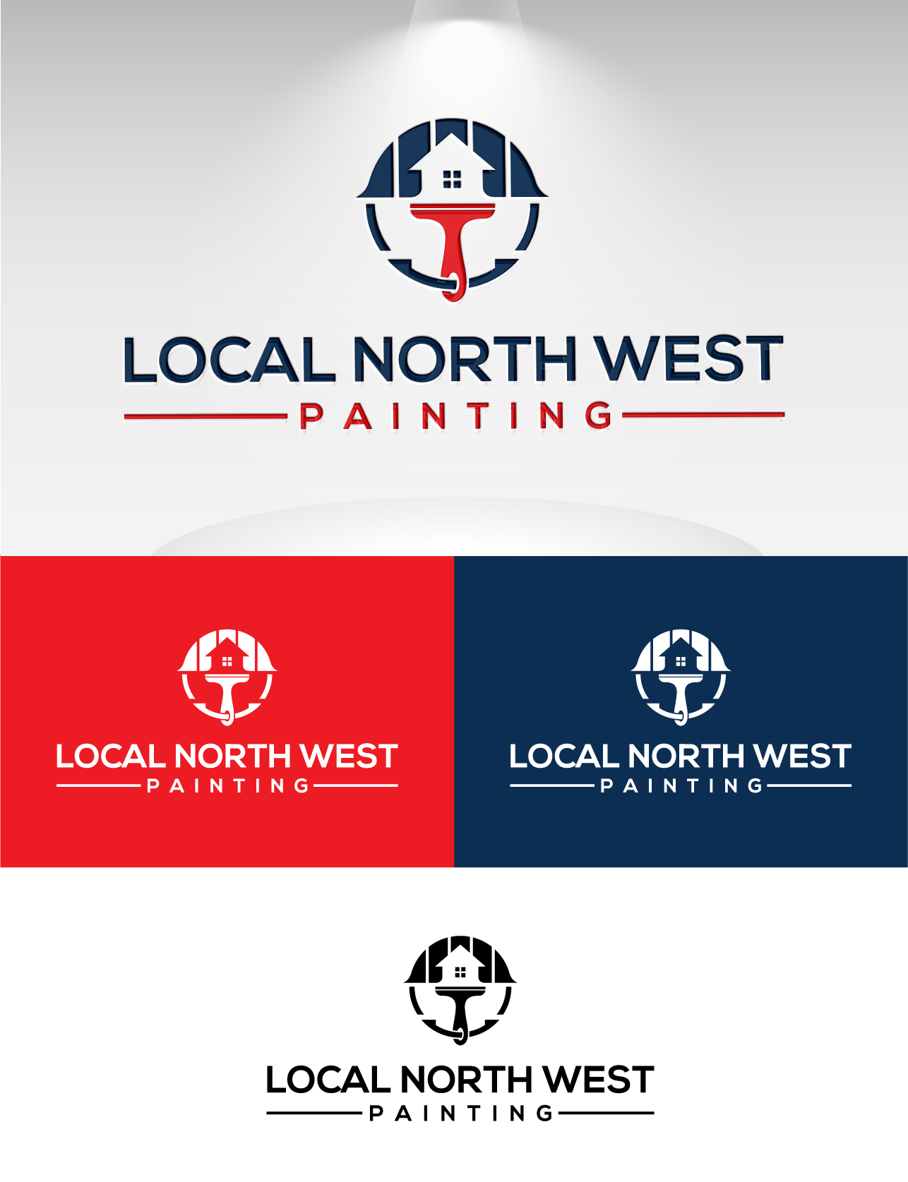 Diseño de Logo por RKsharma para Local North West Painting | Diseño #33293870