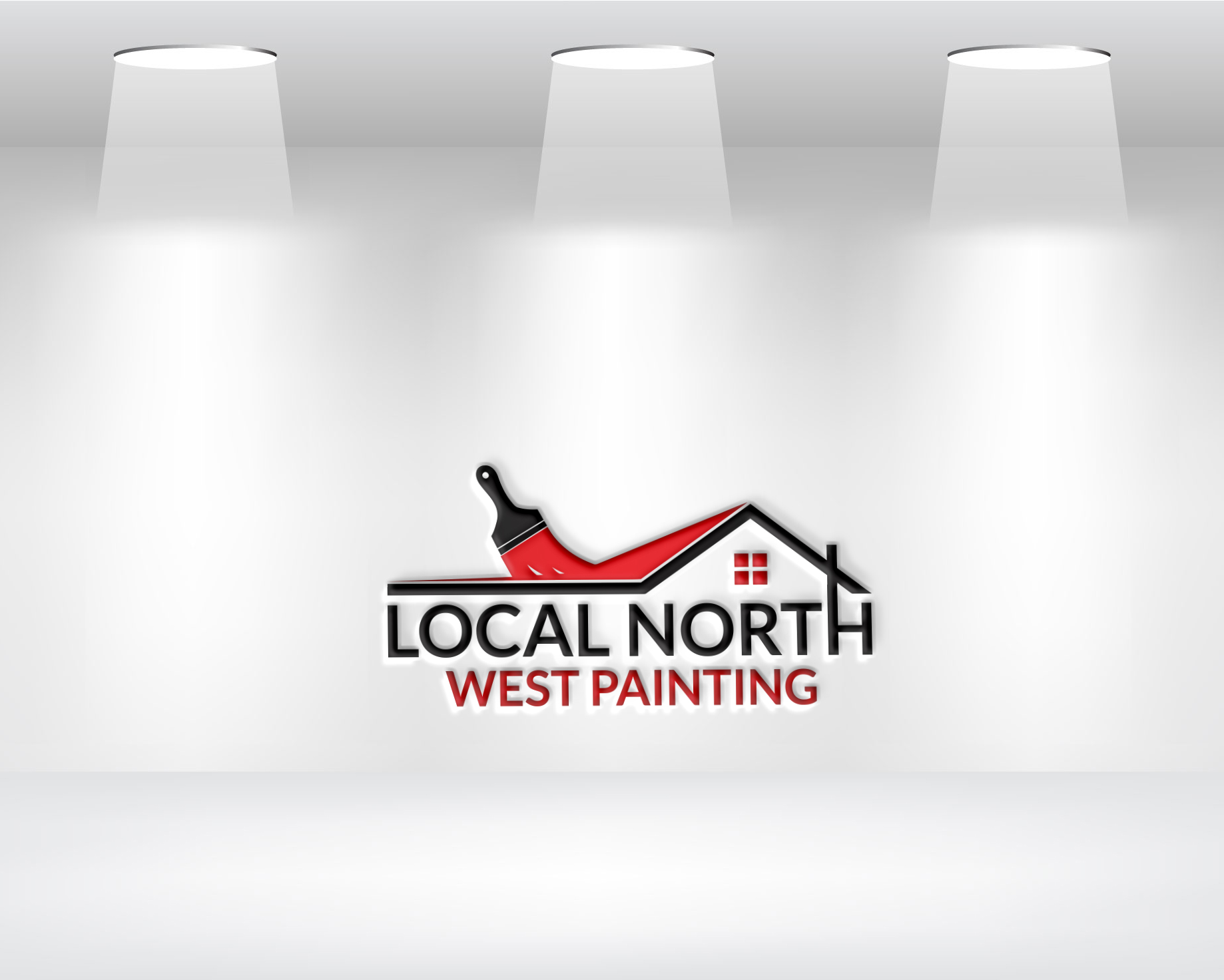 Diseño de Logo por Daniel Khan para Local North West Painting | Diseño #33293927