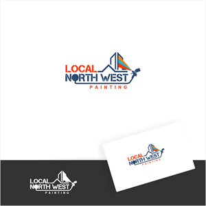 Logo Design by Arham Hidayat for Local North West Painting | Design #33320333