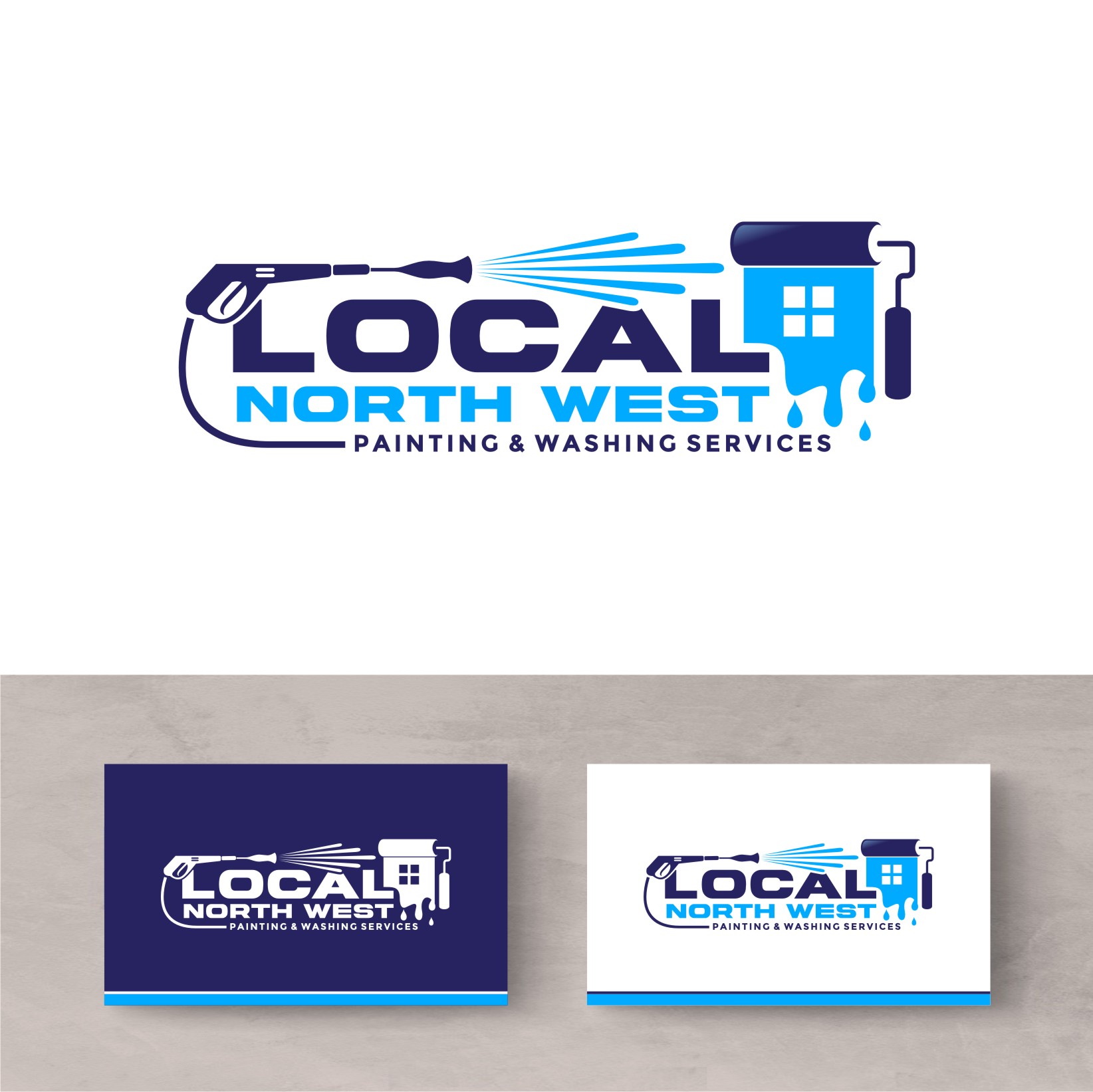 Diseño de Logo por south door para Local North West Painting | Diseño #33335492
