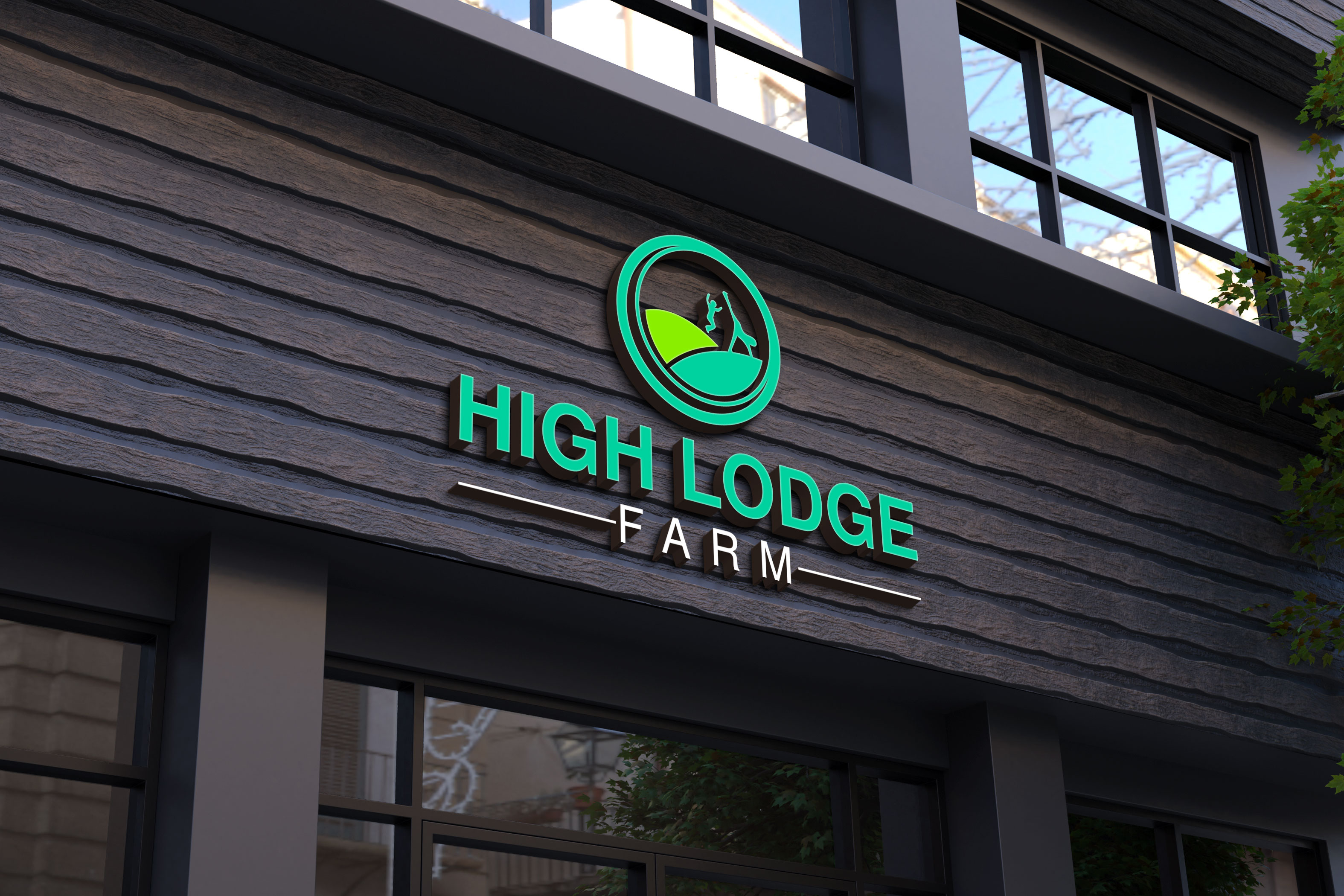 Logo-Design von Kavth für High Lodge Farm | Design #33343159