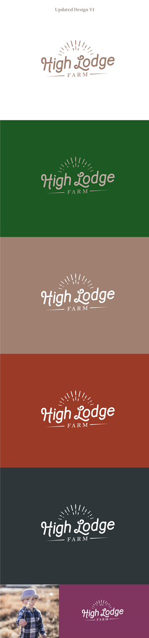 Logo-Design von apik. für High Lodge Farm | Design: #33326006