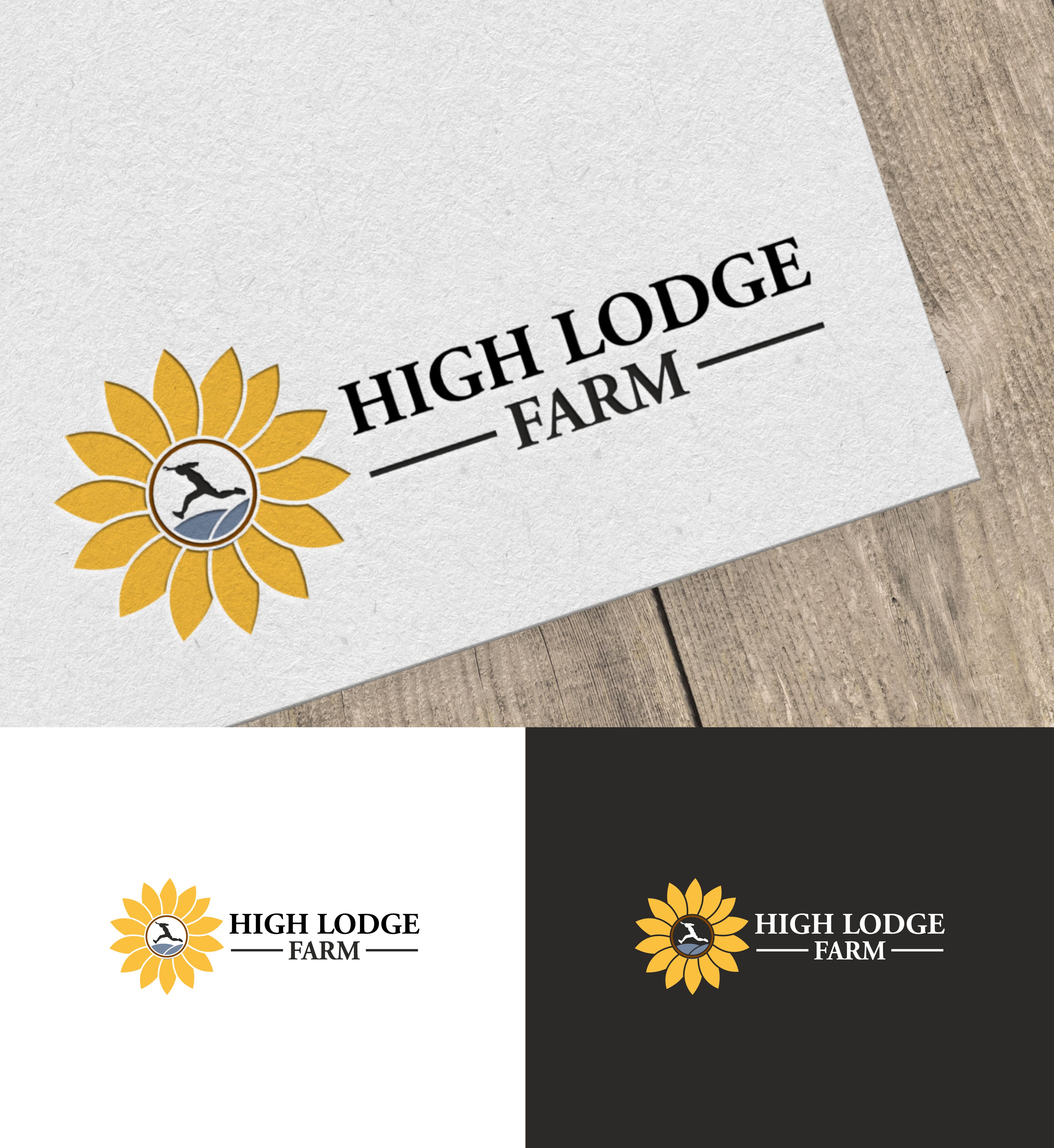 Logo Design by Sarah Graphic for High Lodge Farm | Design #33313823