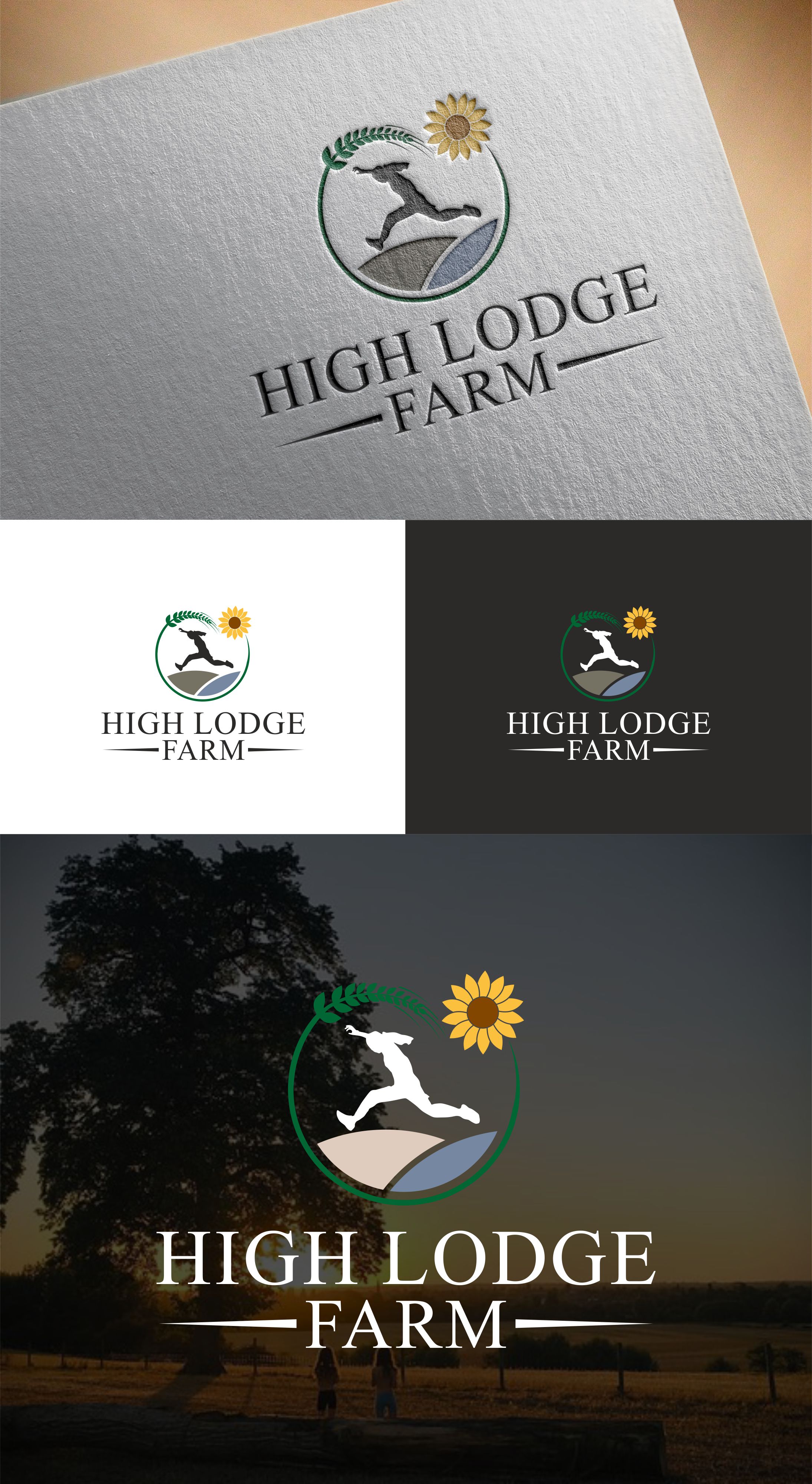 Logo-Design von Sarah Graphic für High Lodge Farm | Design #33313881