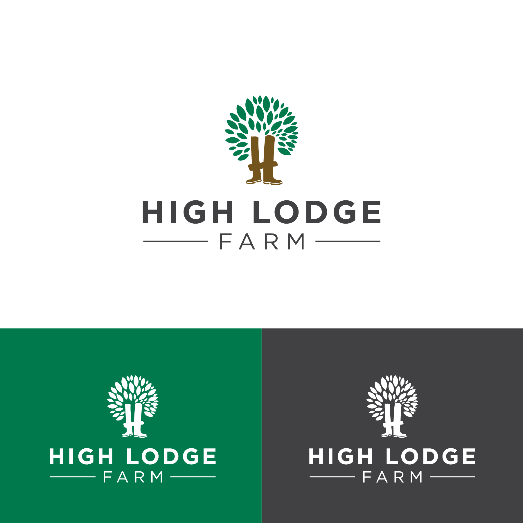 Design de Logo par The Lion Studios pour High Lodge Farm | Design #33312551