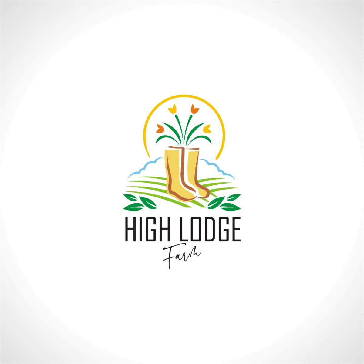 Logo Design by Magic of Art for High Lodge Farm | Design #33330160
