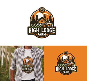 Logo Design by aneskayirt for High Lodge Farm | Design: #33309041