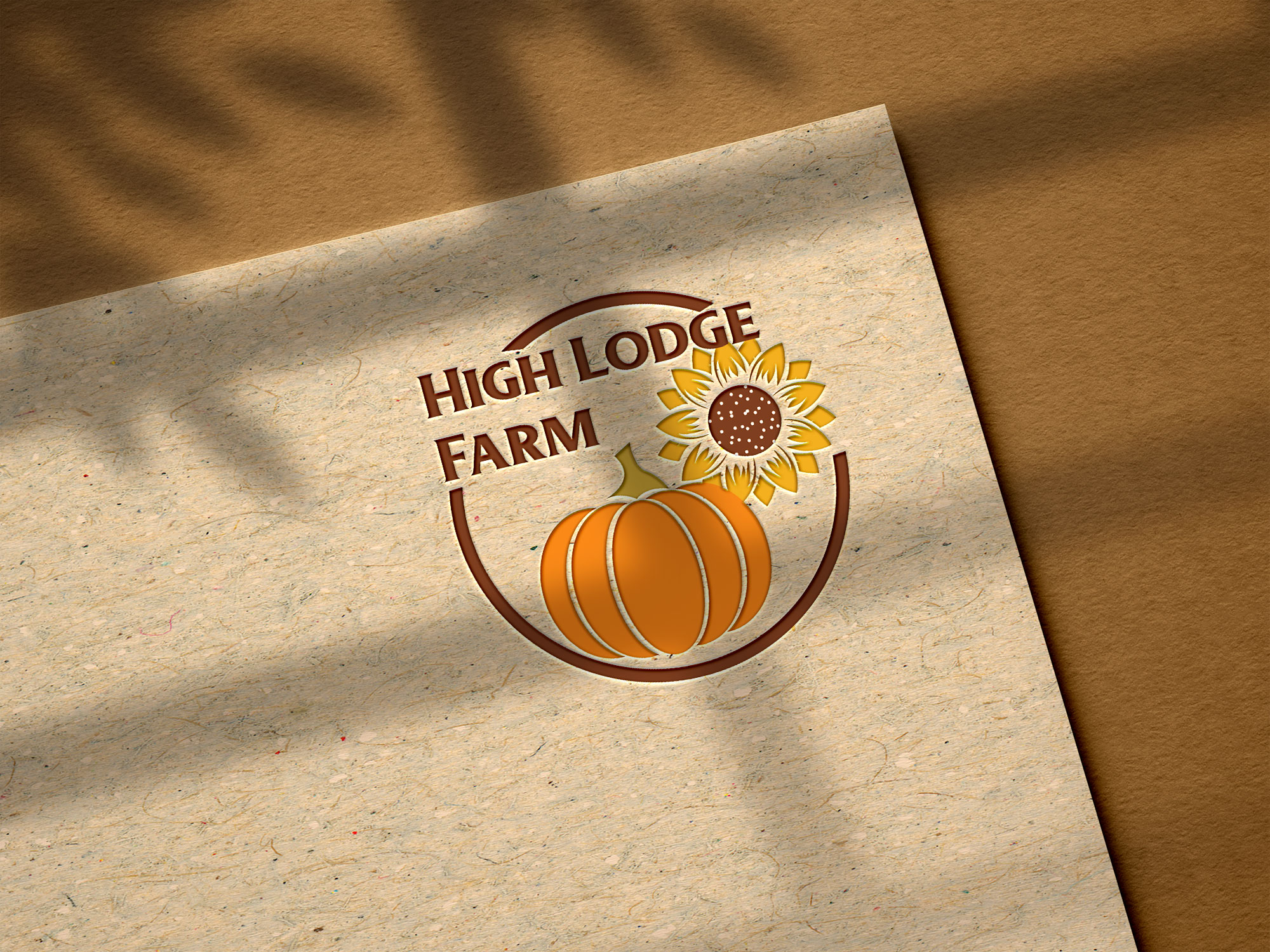 Logo Design by Mega House for High Lodge Farm | Design #33311327