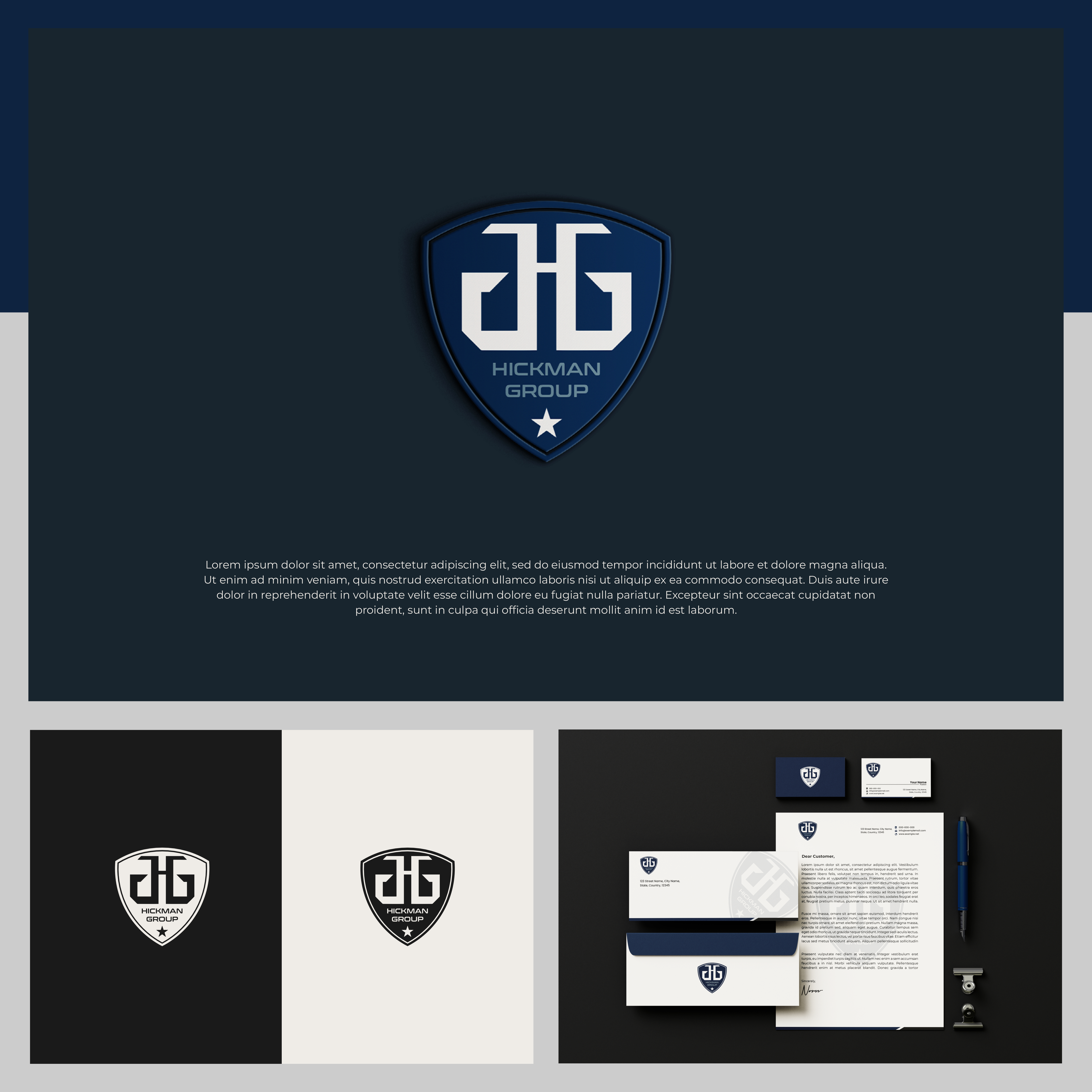 Logo Design by Adilia Romadina for Hickman Groupq | Design #33298720