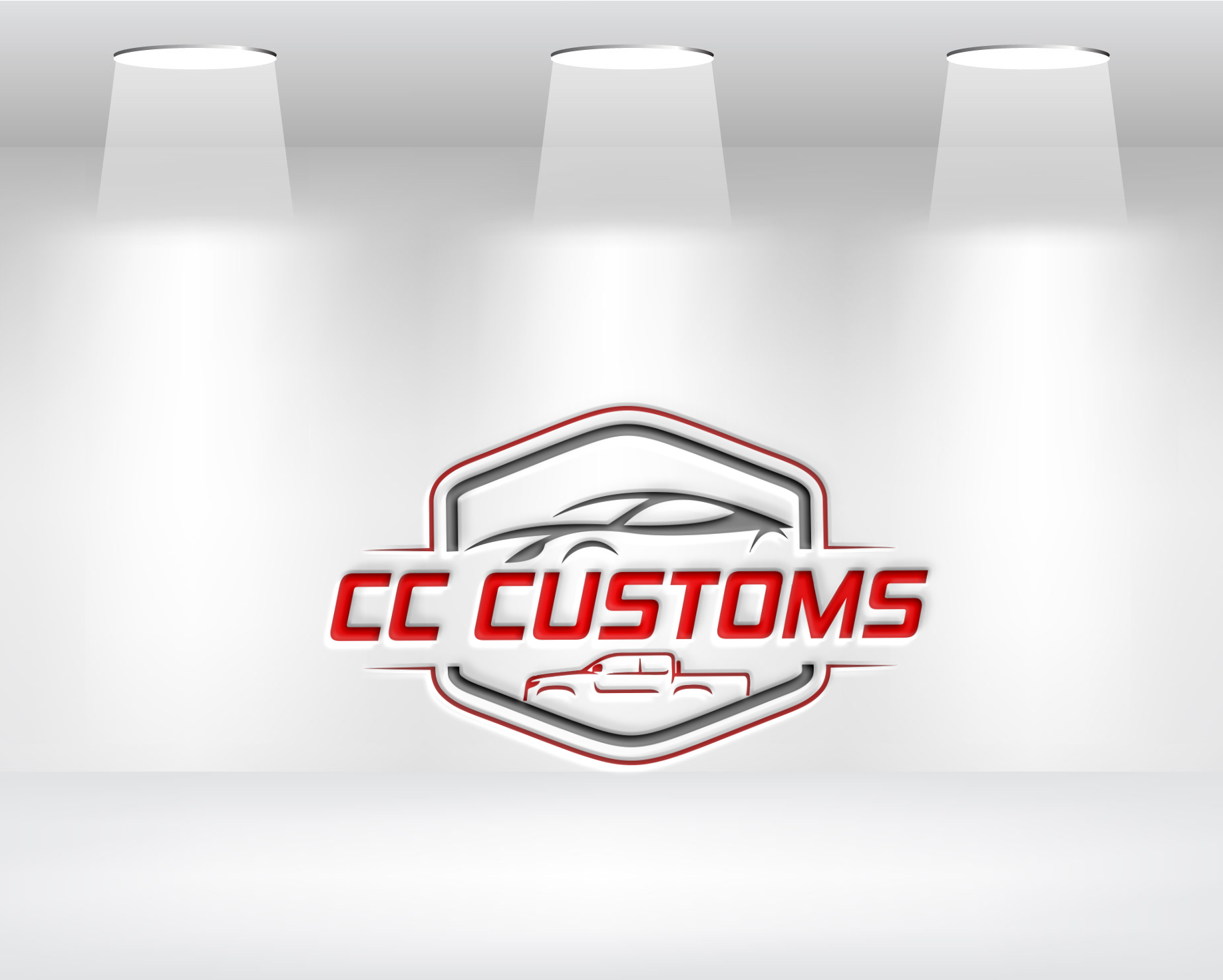 Logo Design by Daniel Khan for CC Customs  | Design #33298798