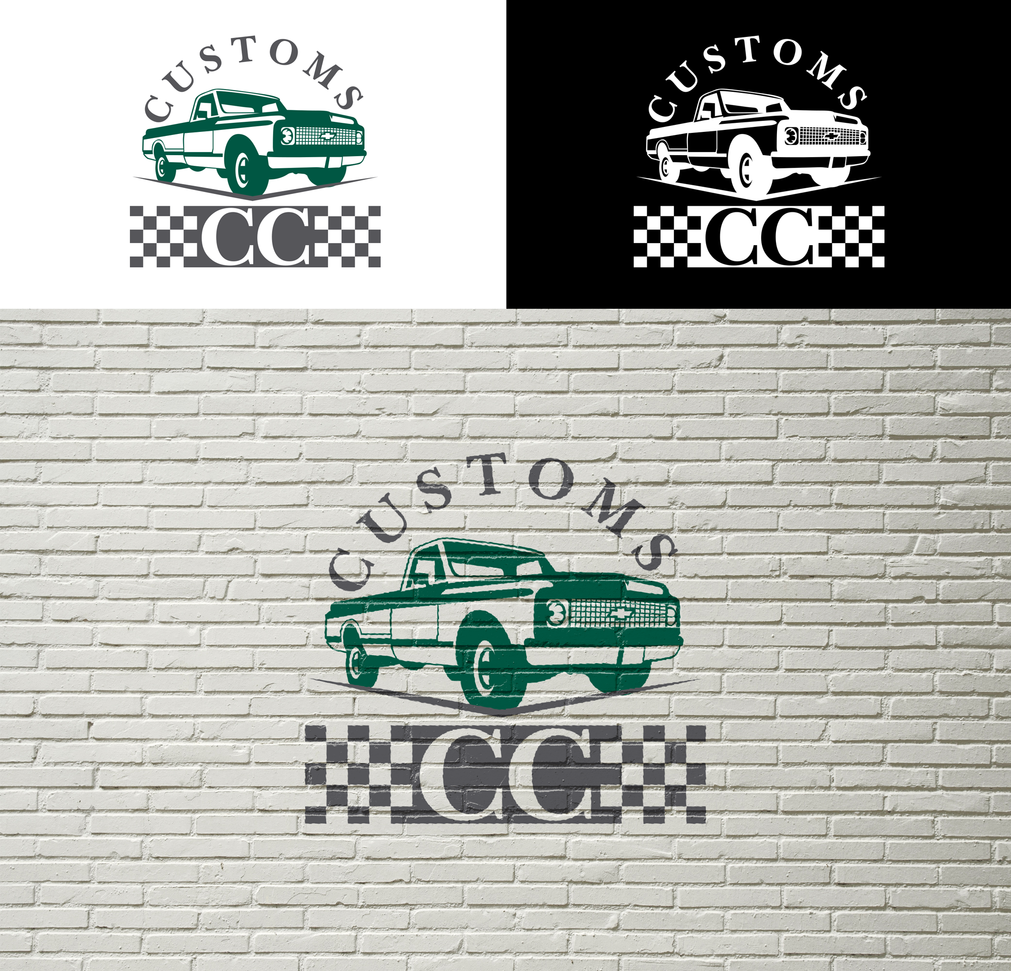 Logo-Design von RA-bica für CC Customs  | Design #33306695