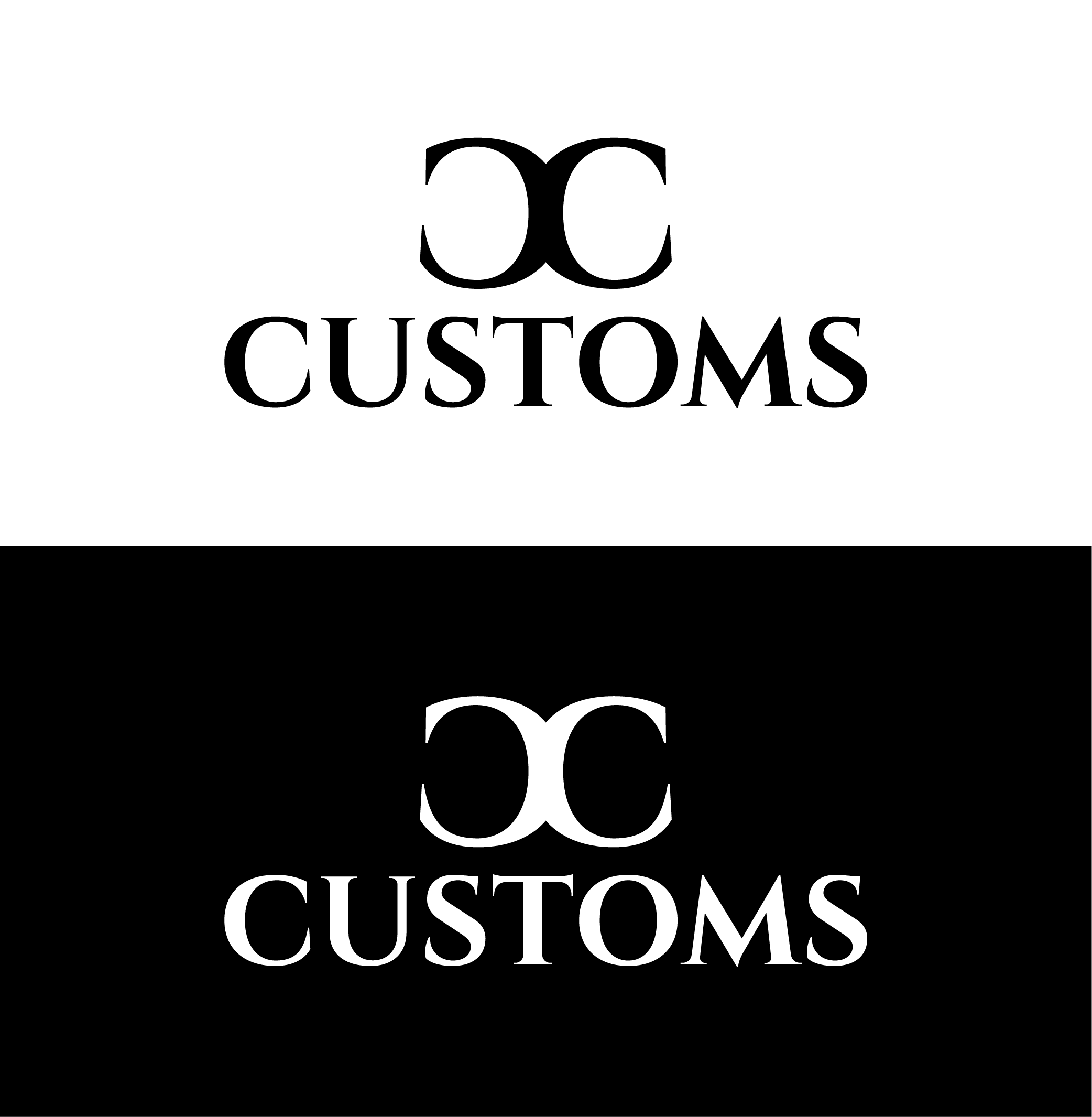 Logo Design by sengkuat for CC Customs  | Design #33305611