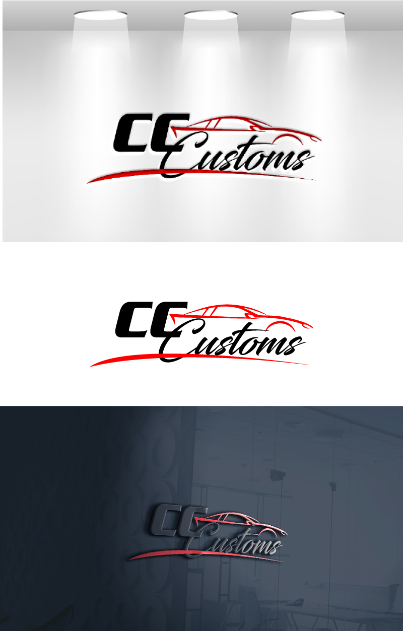 Logo Design by VisionCraft™ for CC Customs  | Design #33303946