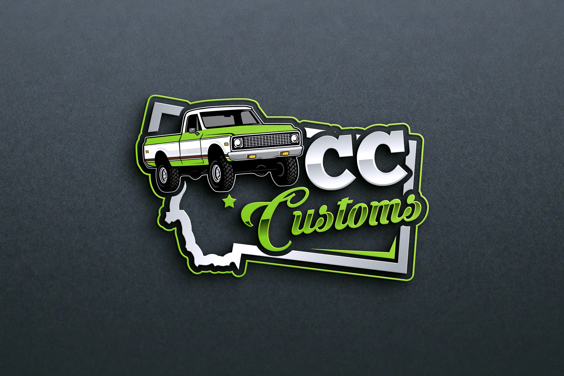 Logo-Design von victipedia für CC Customs  | Design #33304305