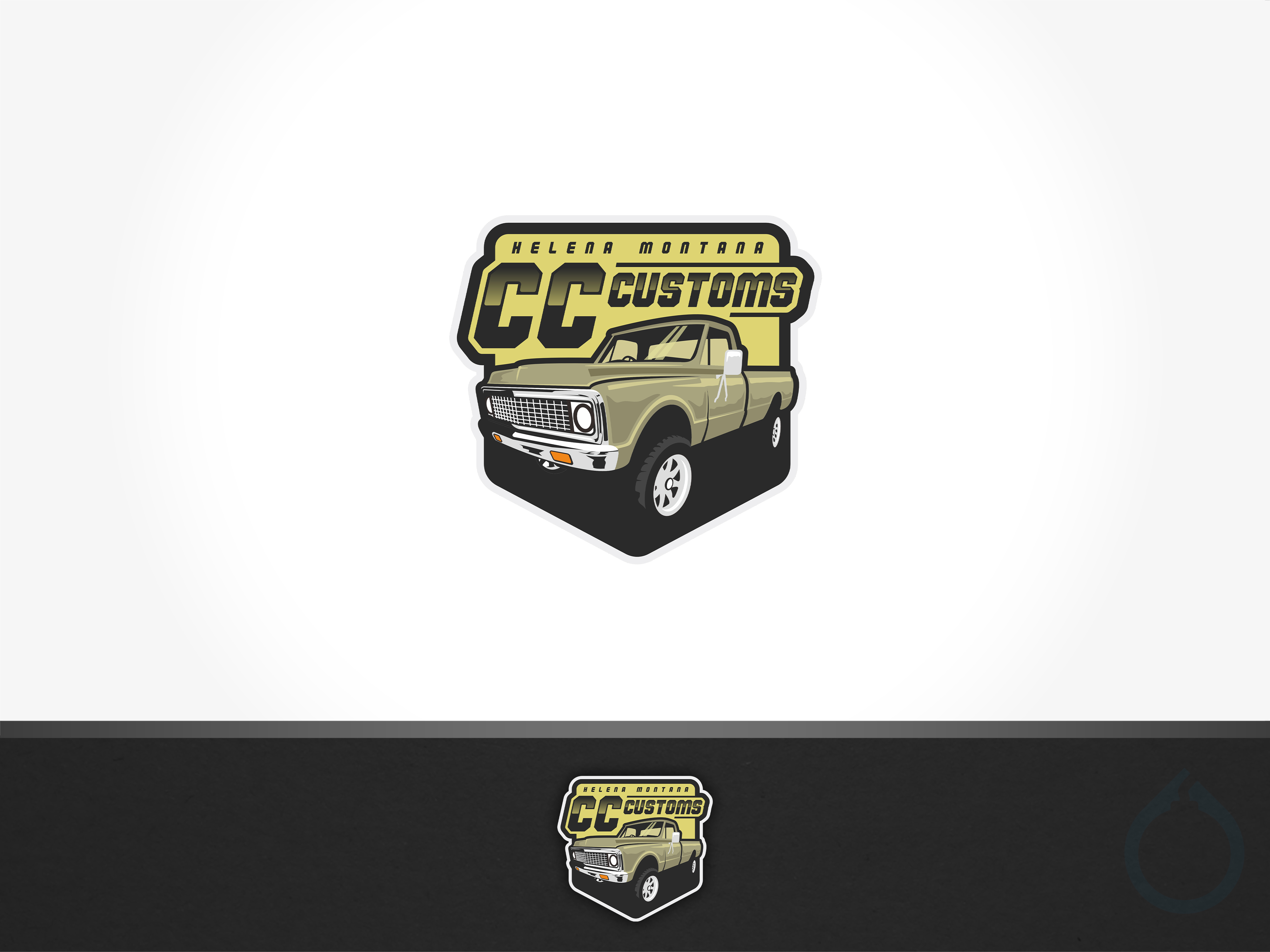 Logo-Design von aquabomb26 für CC Customs  | Design #33305071