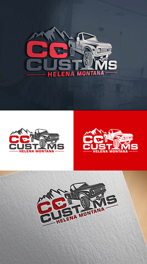 Logo Design by Imran_me for CC Customs  | Design: #33304635
