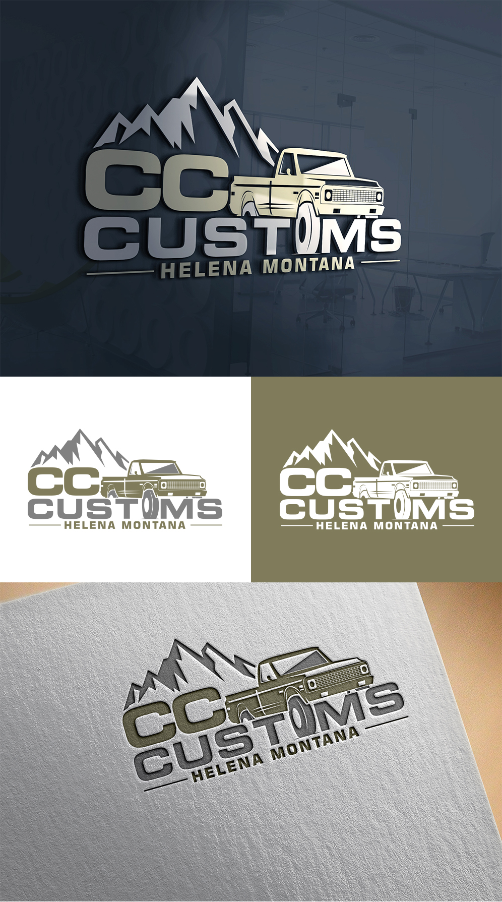 Logo Design by Imran_me for CC Customs  | Design #33321097