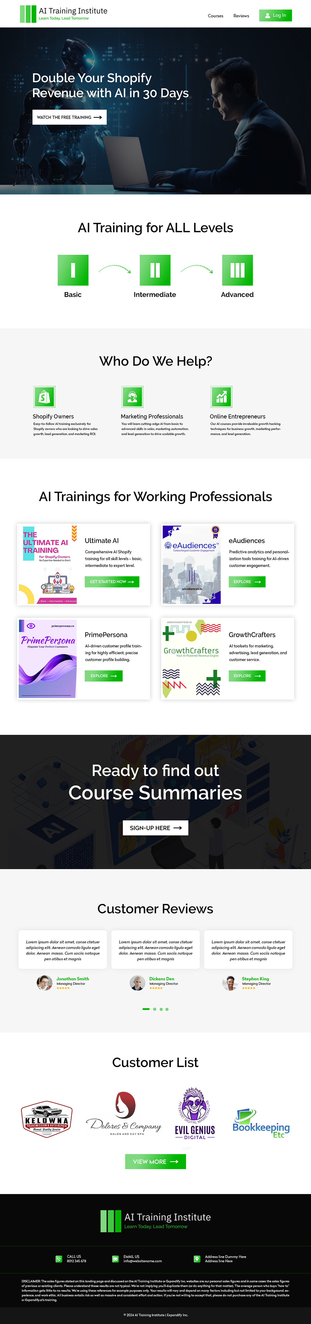 Web Design by Creations Box 2015 for this project | Design #33307163