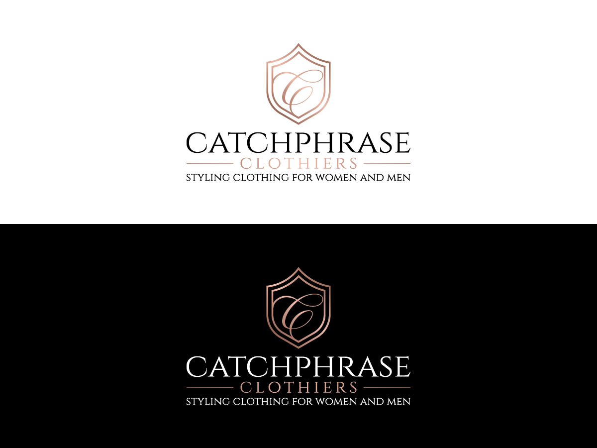 Logo Design by 439 Creations for Catchphrase Clothiers | Design #33301589
