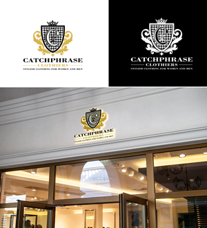 Logo-Design von RA-bica für Catchphrase Clothiers | Design: #33303413