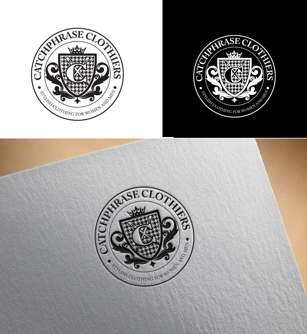 Logo Design by RA-bica for Catchphrase Clothiers | Design #33304544