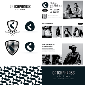 Logo-Design von tyaz 2 für Catchphrase Clothiers | Design: #33301664