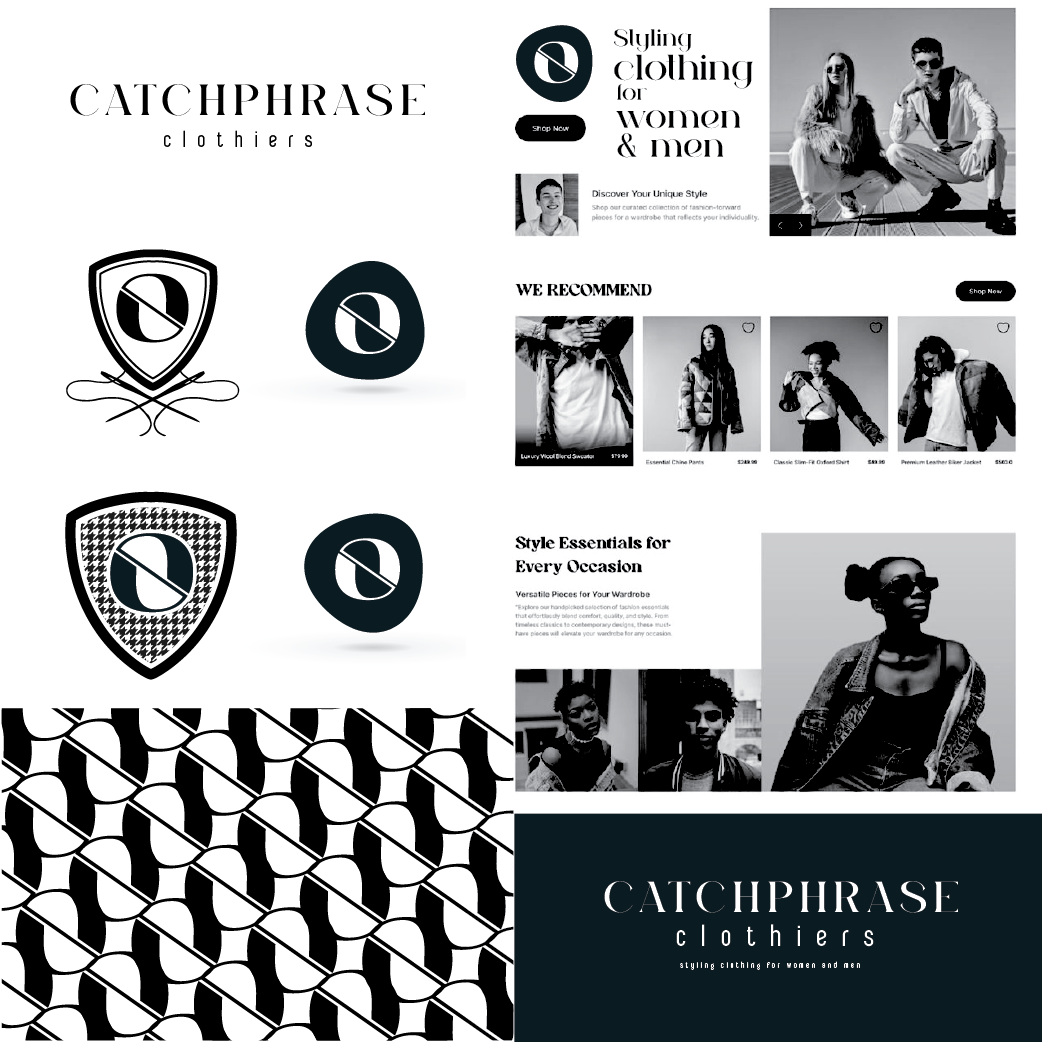 Logo-Design von tyaz 2 für Catchphrase Clothiers | Design #33303324