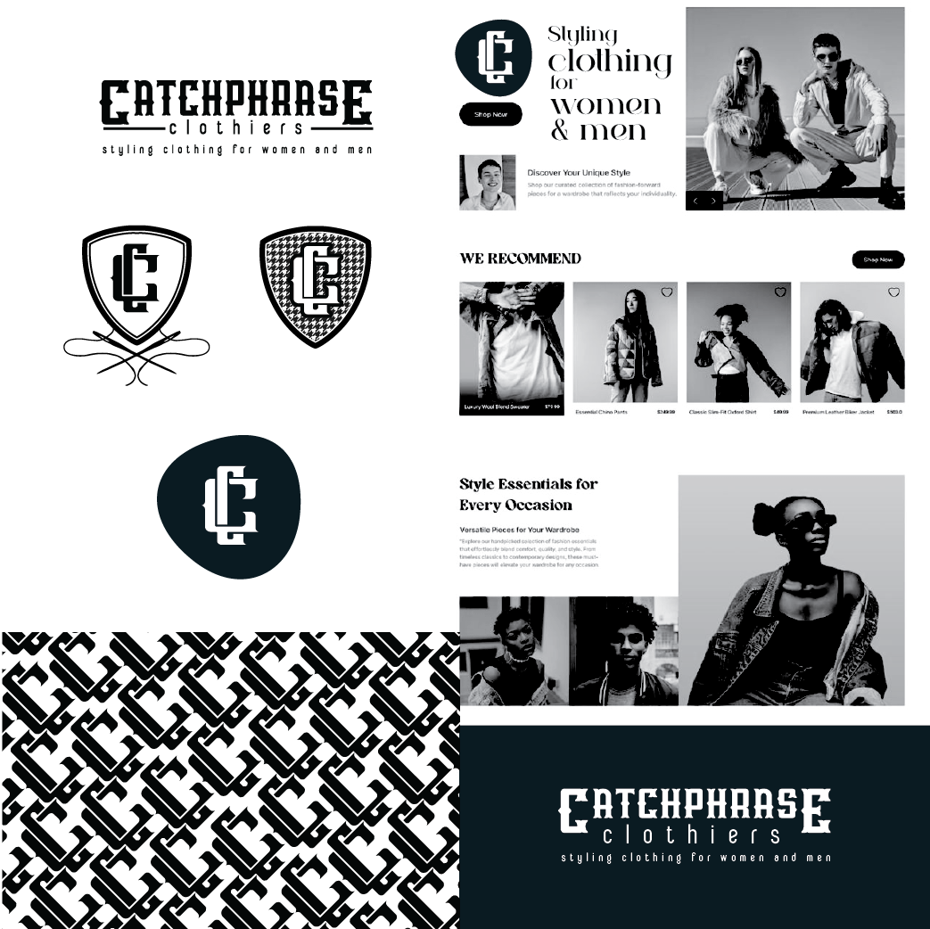 Logo Design by tyaz 2 for Catchphrase Clothiers | Design #33303394