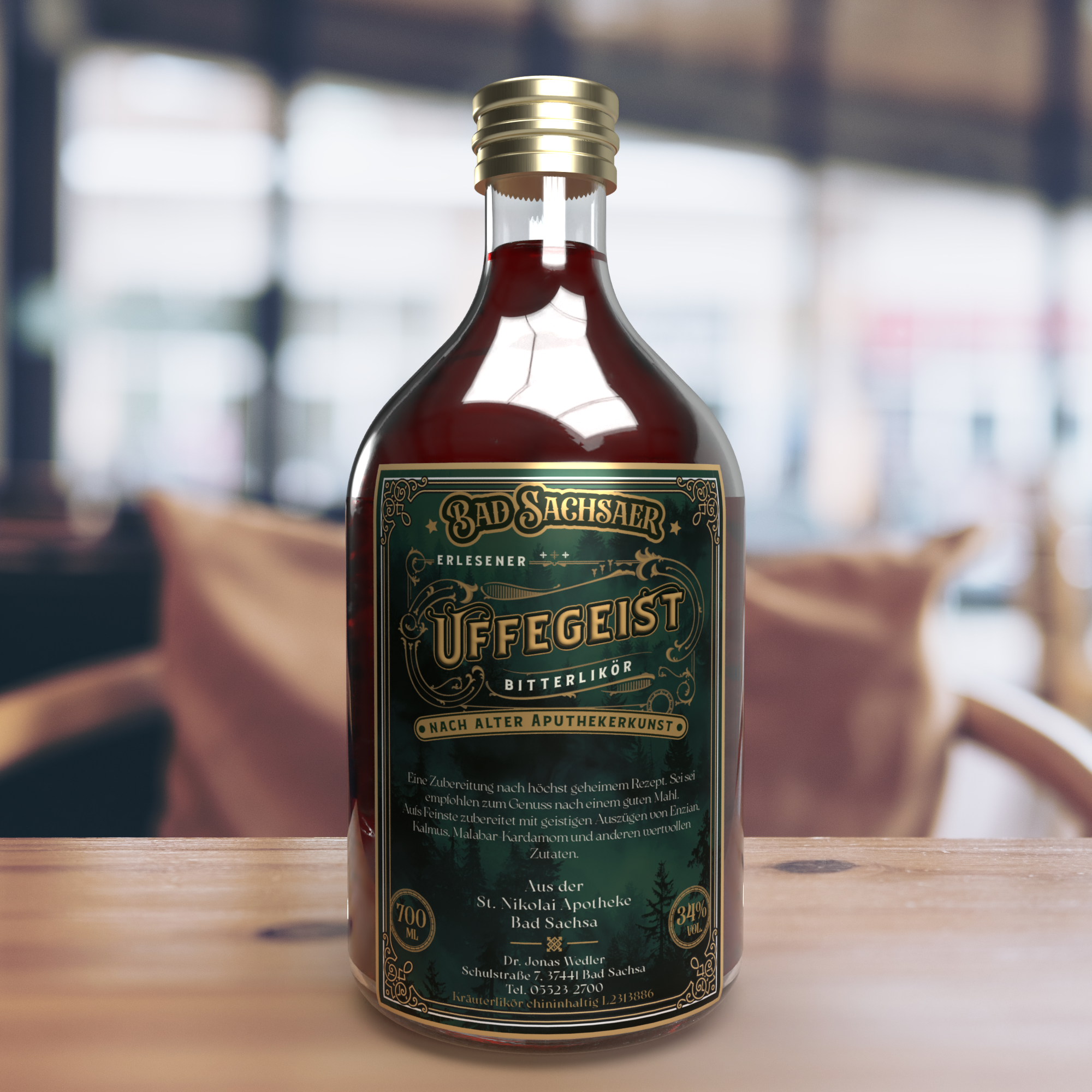 Label Design by Vyacheslav65 for St. Nikolai Apotheke | Design #33304120