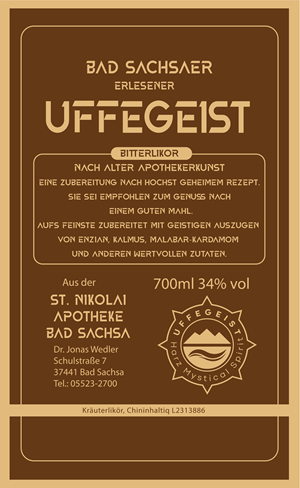 Diseño de Etiqueta por ainee4 para St. Nikolai Apotheke | Diseño #33343715