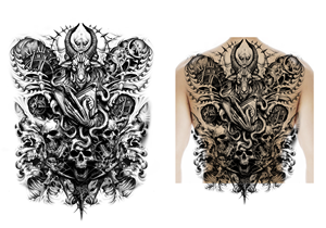 Tattoo Design by Kiki Hermawan