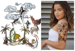 Tattoo Design by Kiki Hermawan