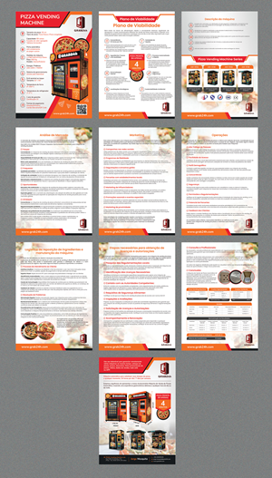 Brochure Design by Stan$oul for PMAG Vending Machine Lda | Design: #33306193