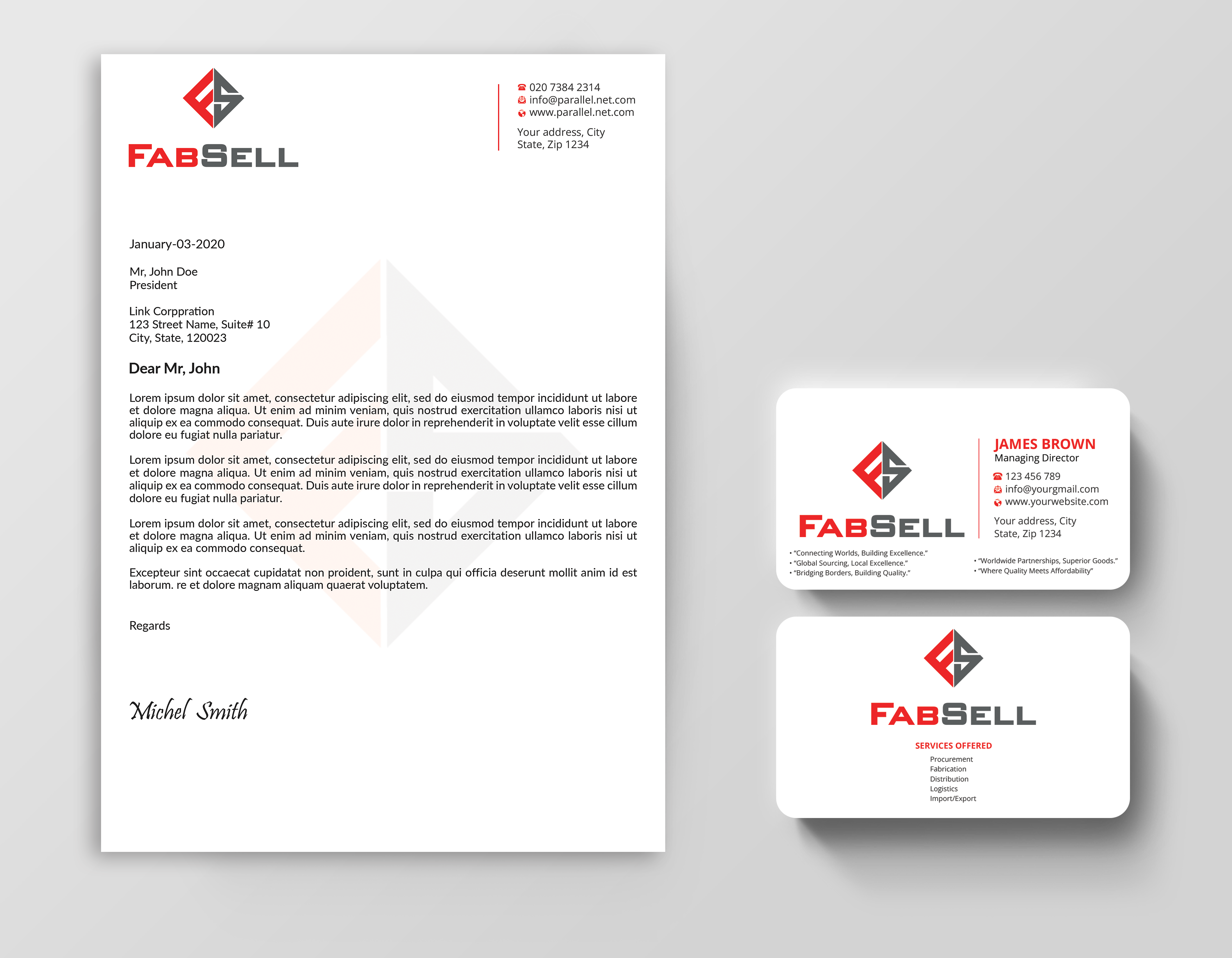 Stationery Design by Expert Bappy for this project | Design #33307184