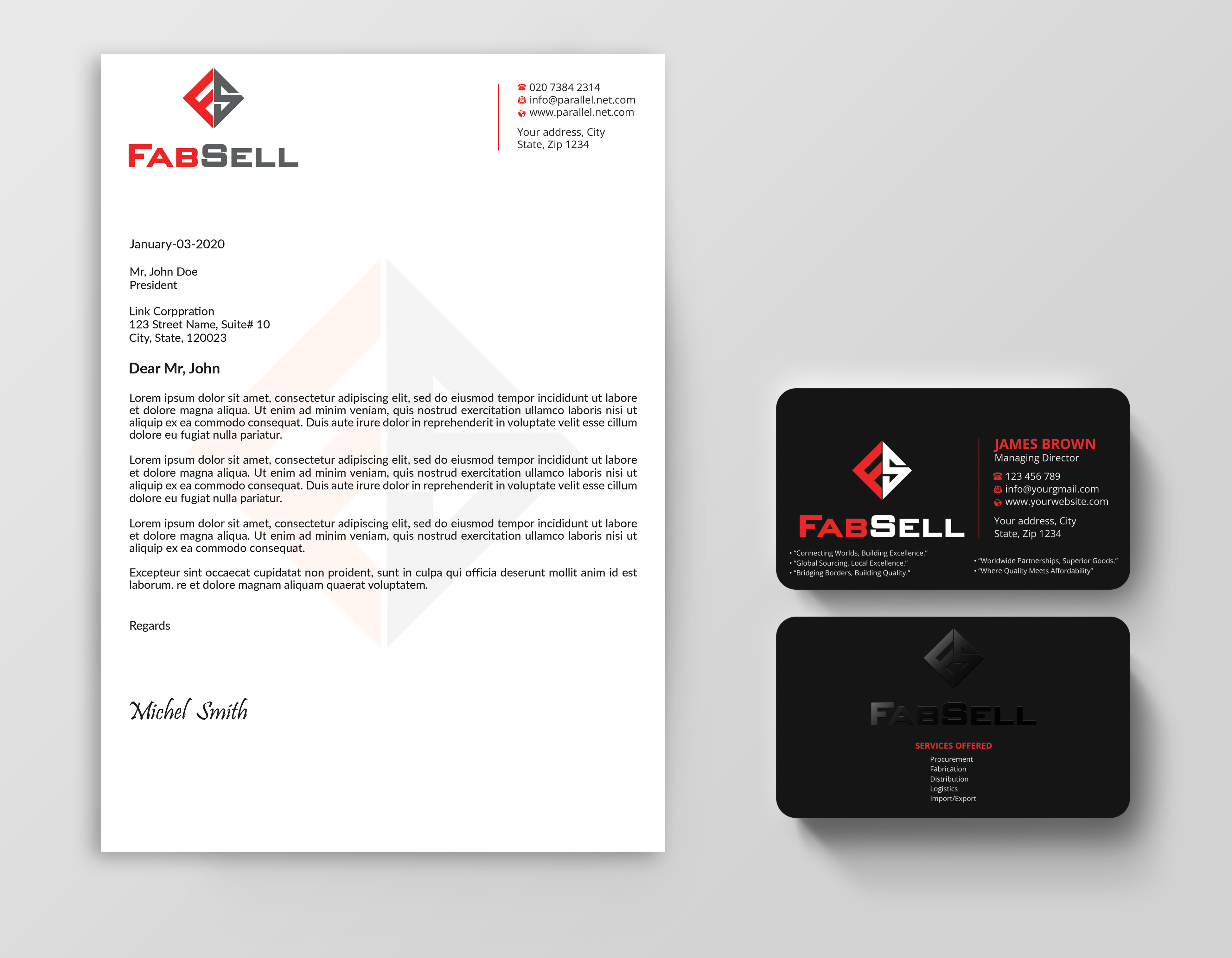 Stationery Design by Expert Bappy for this project | Design #33307225