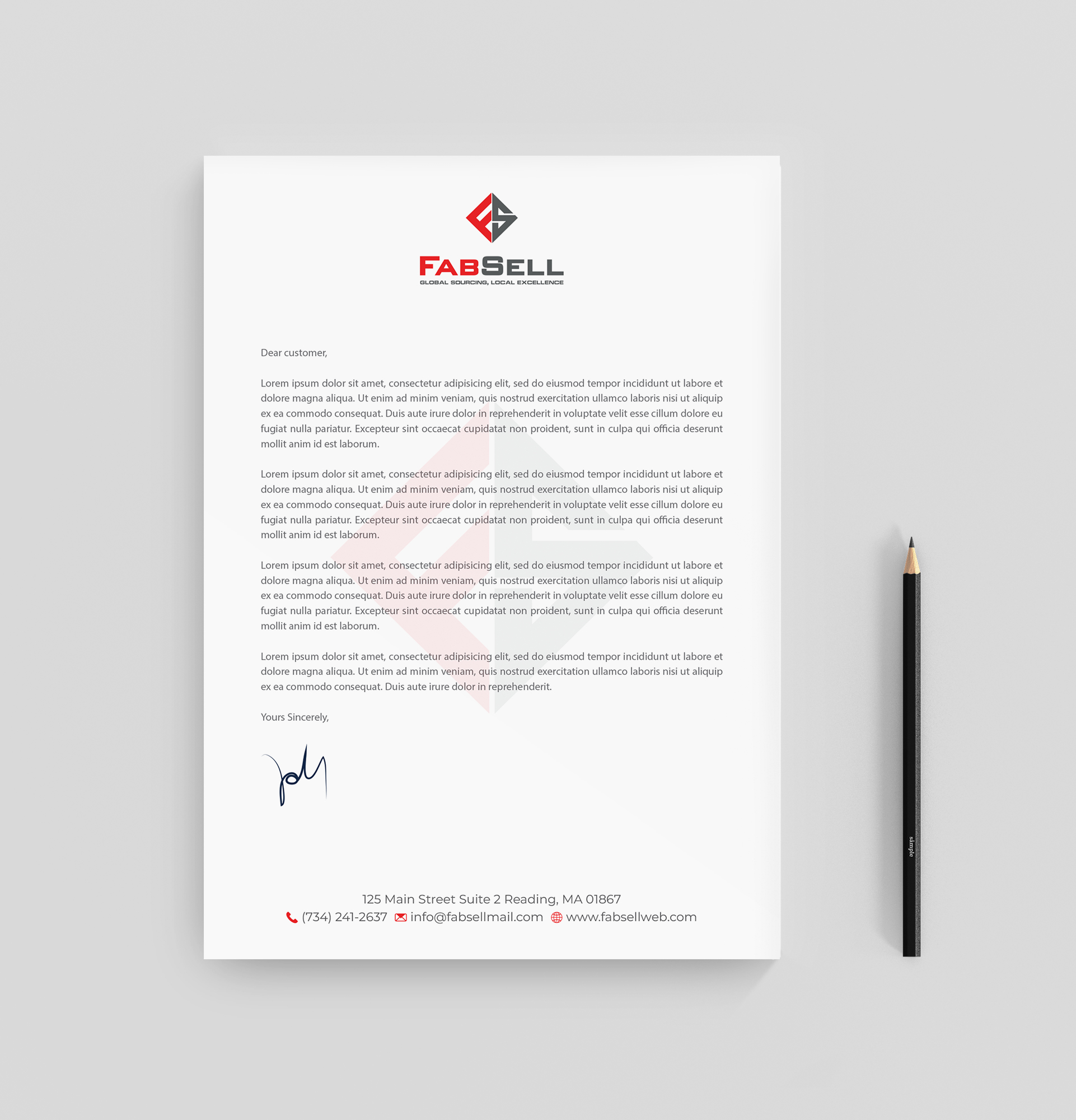 Stationery Design by R.design for this project | Design #33308948