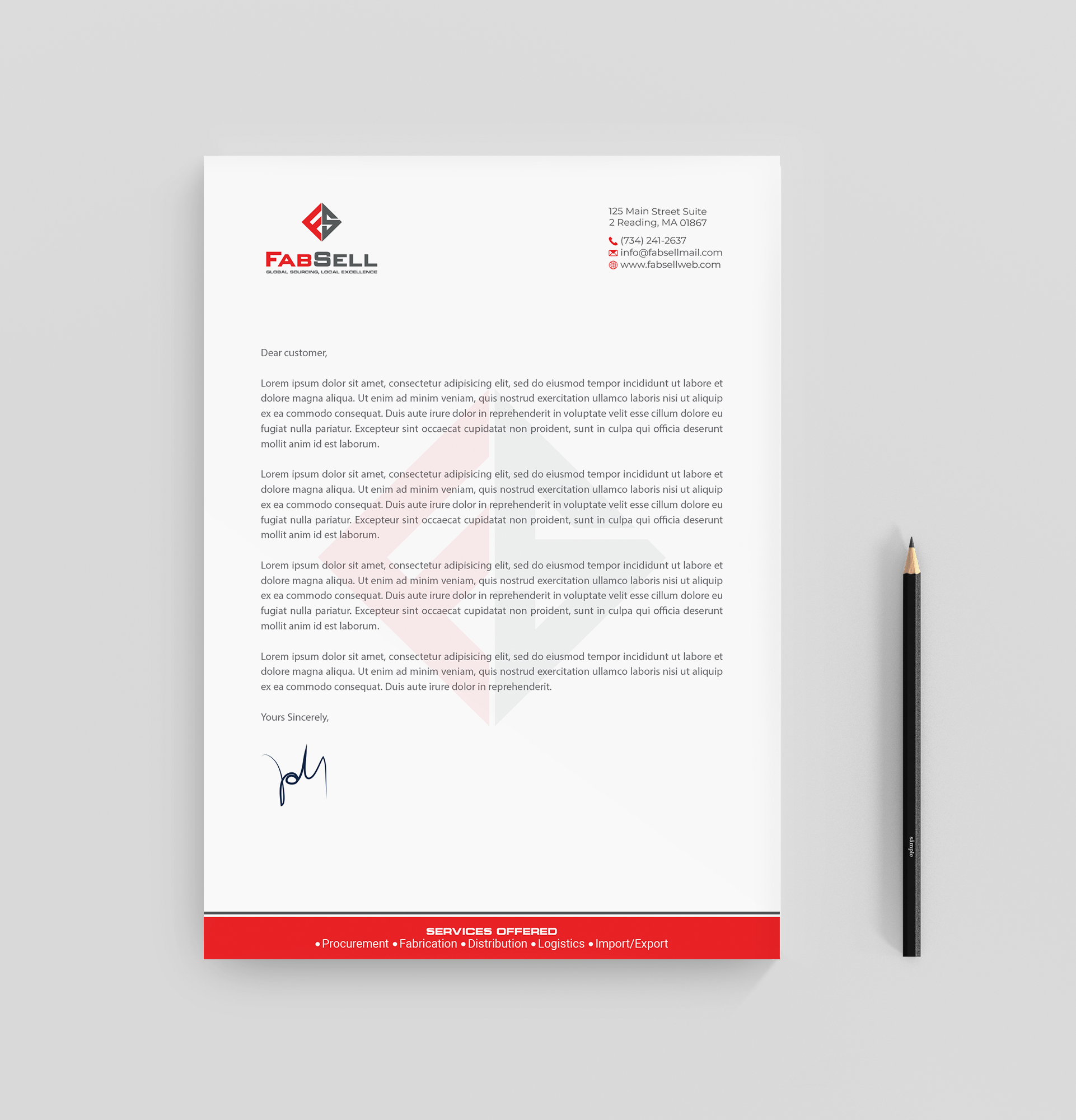 Stationery Design by R.design for this project | Design #33309001