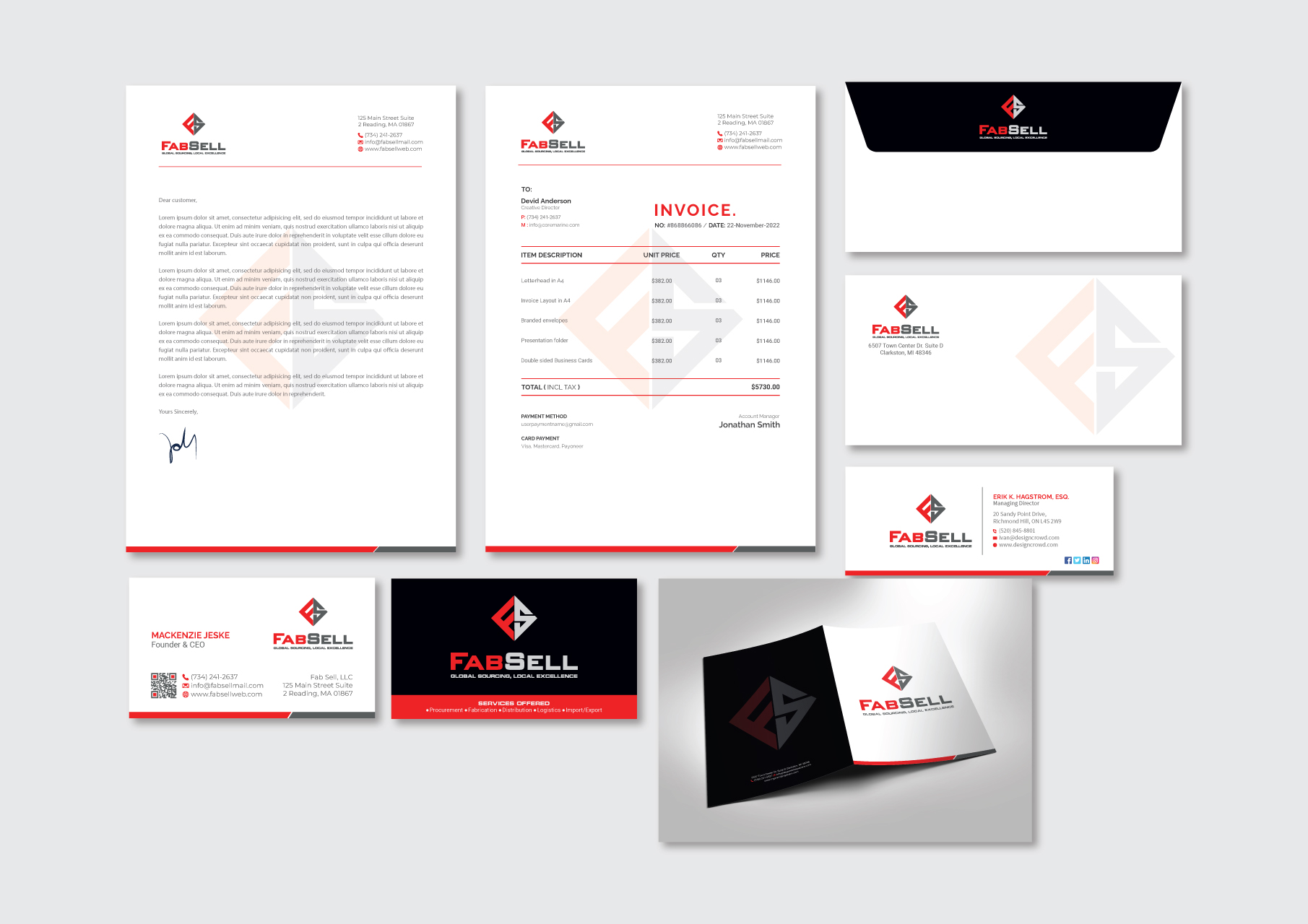 Stationery Design by R.design for this project | Design #33311391