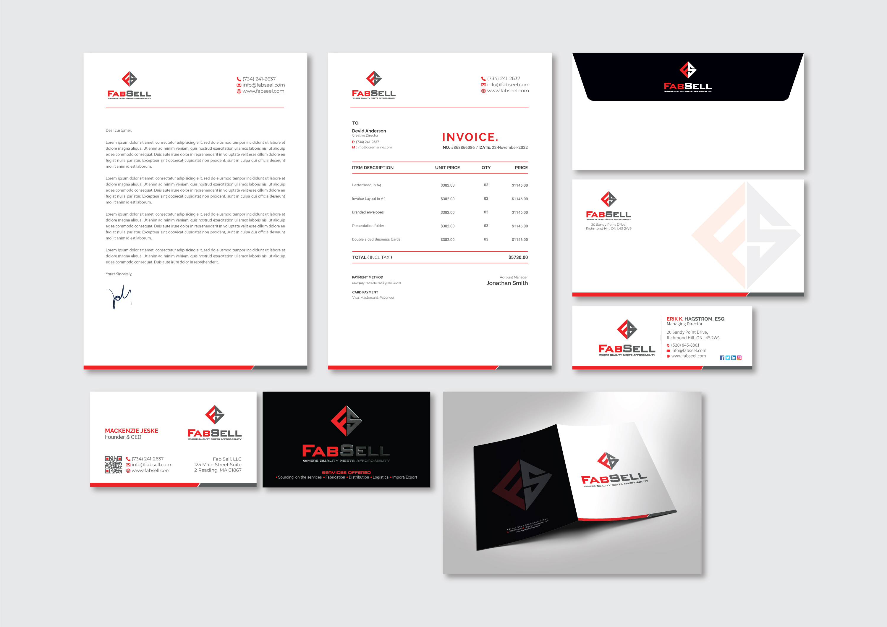 Stationery Design by R.design for this project | Design: #33333659