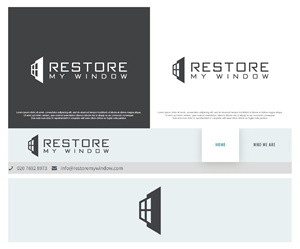 Diseño de Logo por dstudios para Restore My Window | Diseño: #33314629