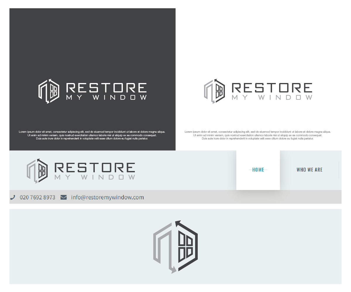 Diseño de Logo por dstudios para Restore My Window | Diseño #33314630
