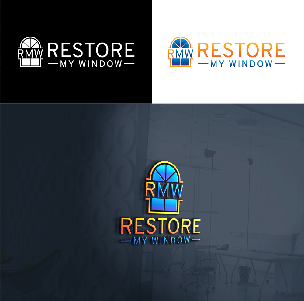 Diseño de Logo por RA-bica para Restore My Window | Diseño #33312107