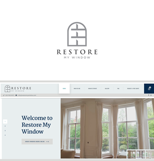 Logo Design by saesean for Restore My Window | Design: #33312904