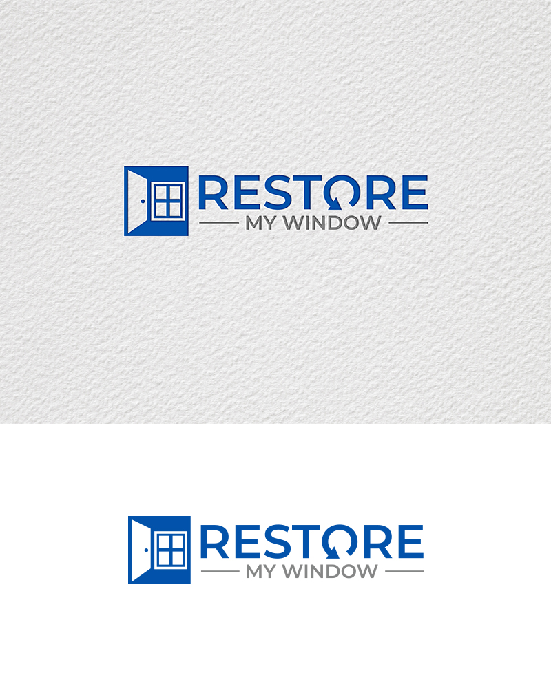 Logo Design by Riya.Designs for Restore My Window | Design #33313526