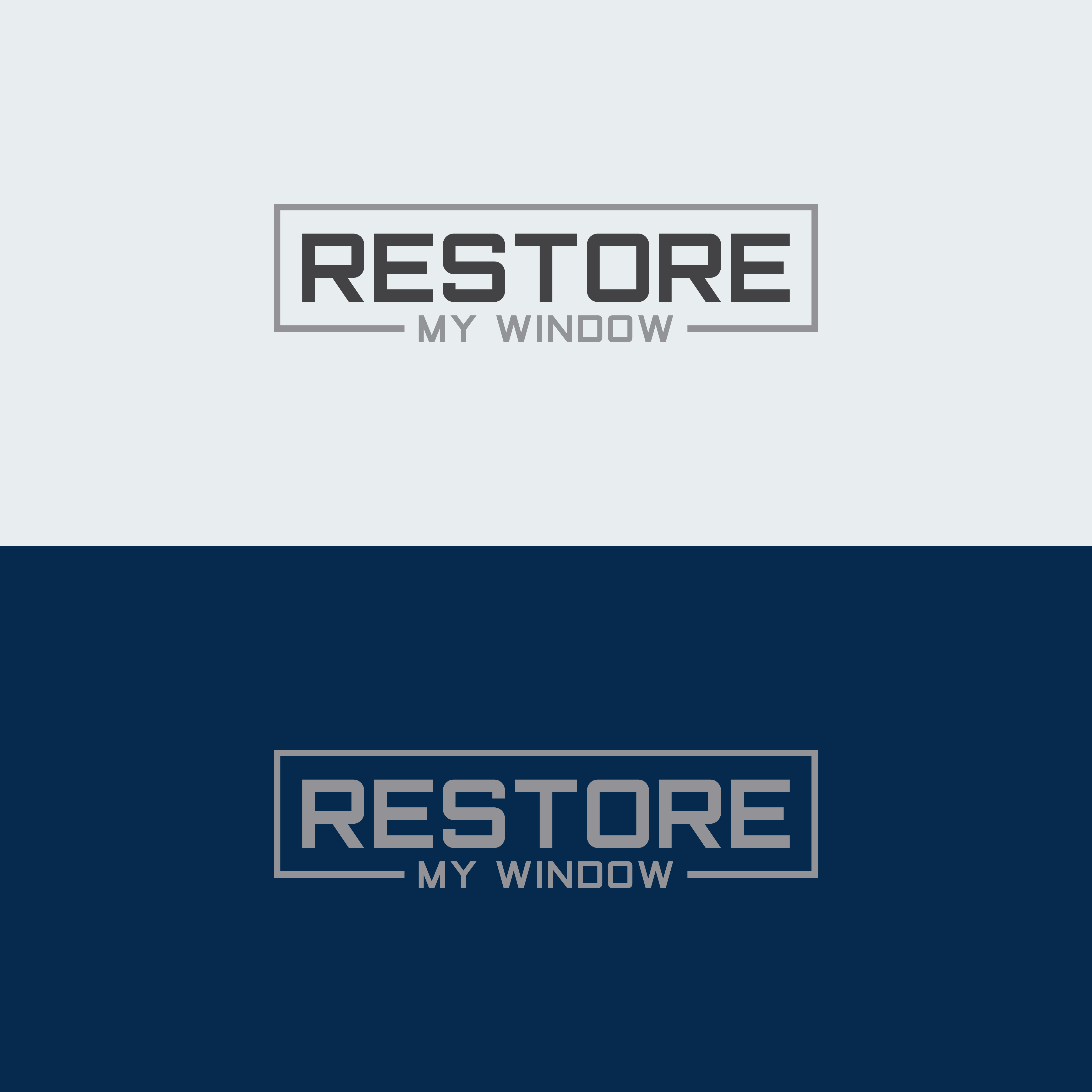 Diseño de Logo por The Vectorize  para Restore My Window | Diseño #33312252