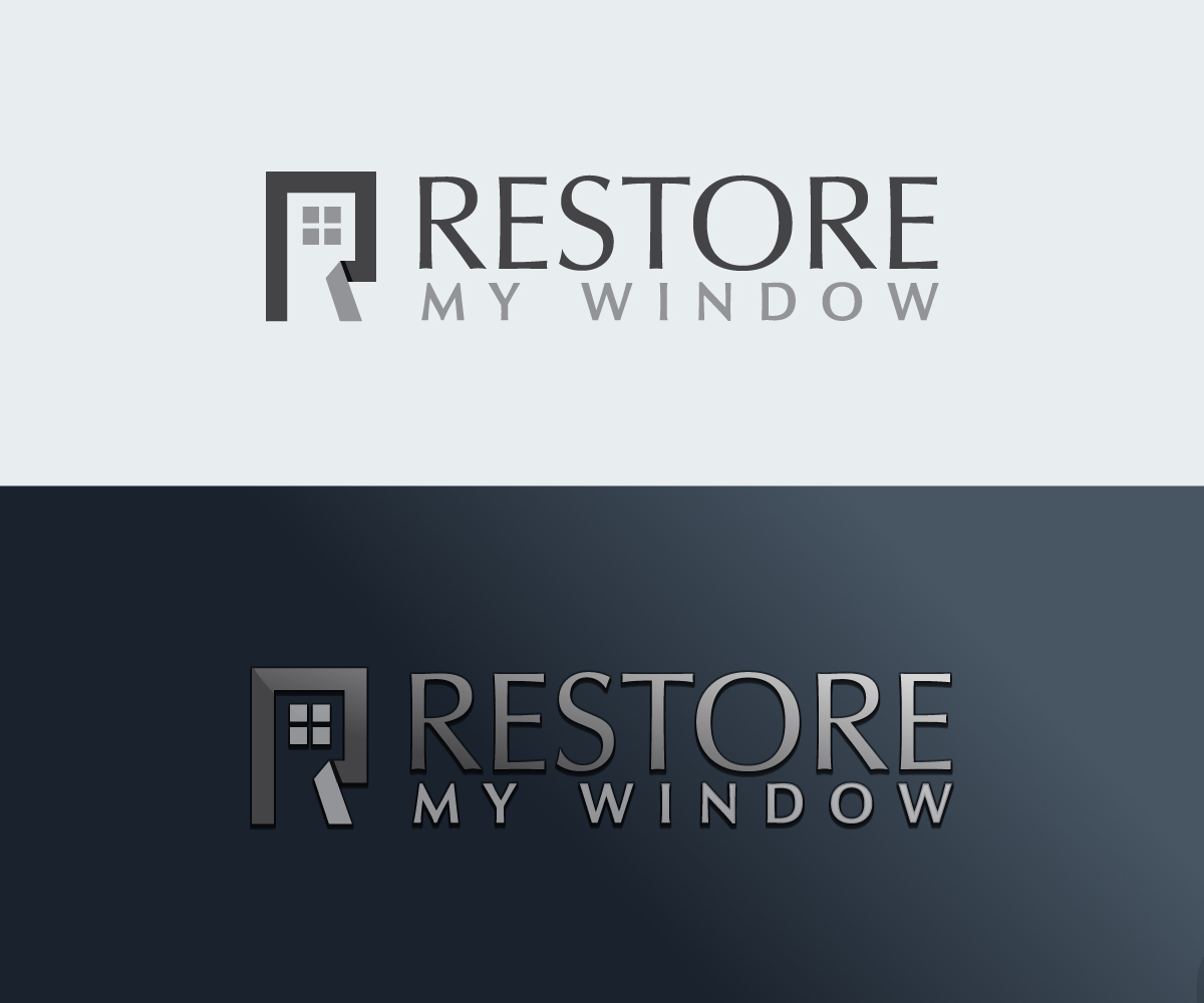 Logo Design by MM Creation for Restore My Window | Design #33309441