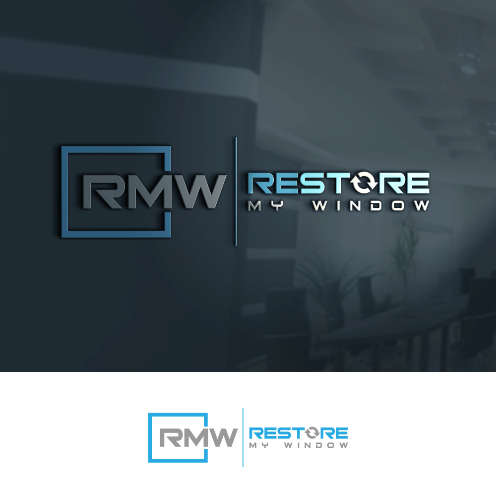 Logo Design by Hamza  Al-Muttalib for Restore My Window | Design #33316428