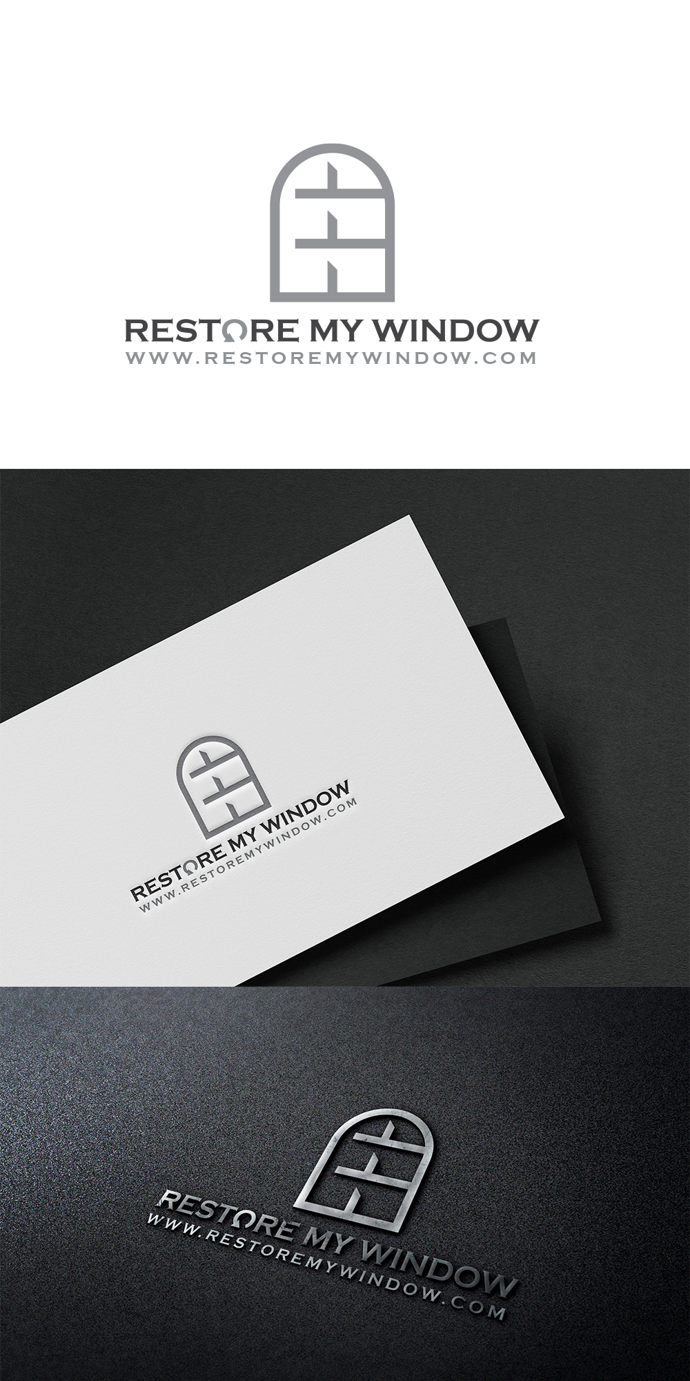 Logo Design by yoossefMaroc for Restore My Window | Design #33310759